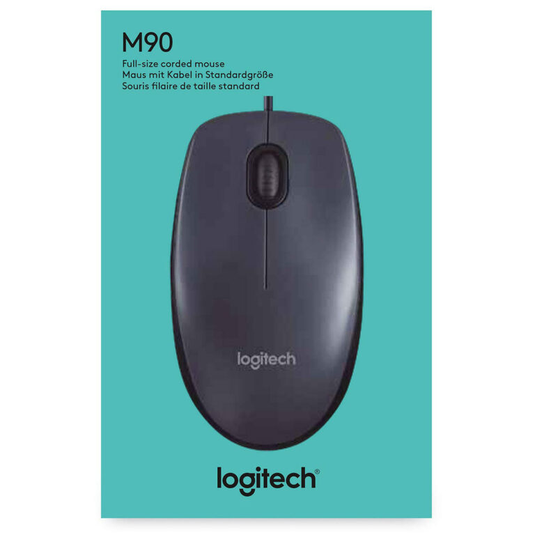 Logitech Wired Mouse M90 - Gadget Central