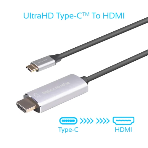 Promate HDLink-60H USB-C to HDMI Cable - Image 2