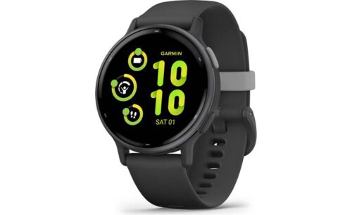 Garmin Forerunner® 255 GPS running watch, Black/Grey/Slate