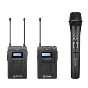 BOYA BY-WM8 PRO-K4 UHF Dual-Channel Wireless Microphone System
