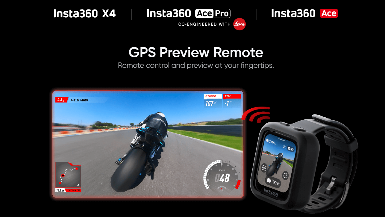 Insta360 GPS Preview Remote
