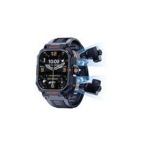 Green Lion Fit-Gear TWS Smart Watch_Black