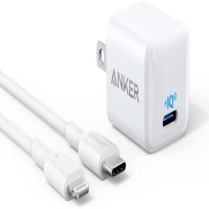 Anker Nano Charger (20W) with Lightning Cable