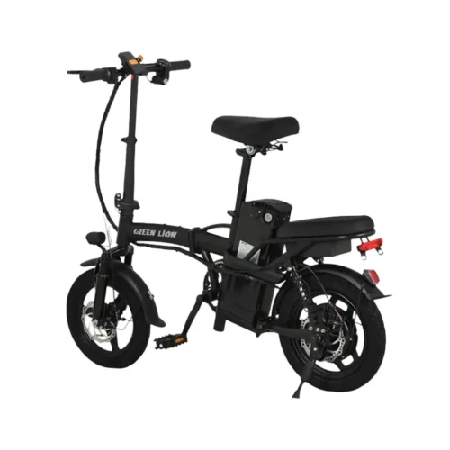 Green Lion GBK-100 Electric Bike - Black - Image 2