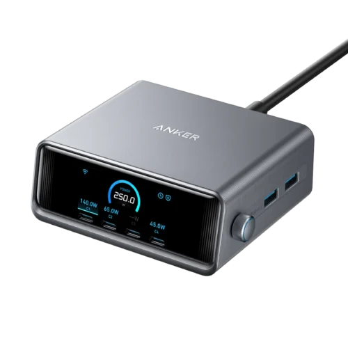 Anker Prime Charger (250W, 6 Ports, GaNPrime)