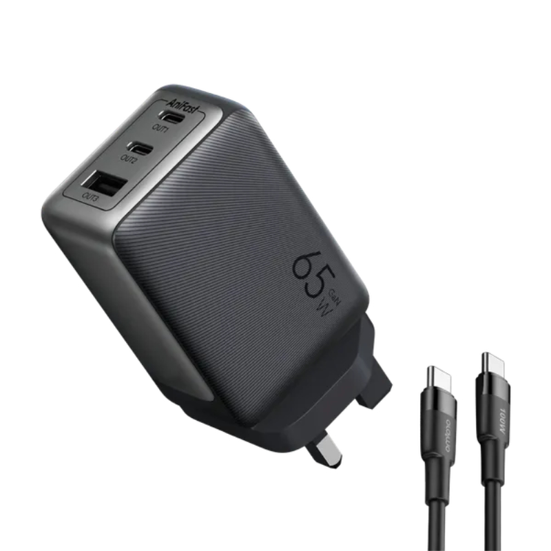 Oraimo HyperGaN 65W Wall Charger Kit