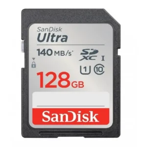 SanDisk Ultra 128GB Class 10 SDXC UHS-I Memory Card up to 140MB/s