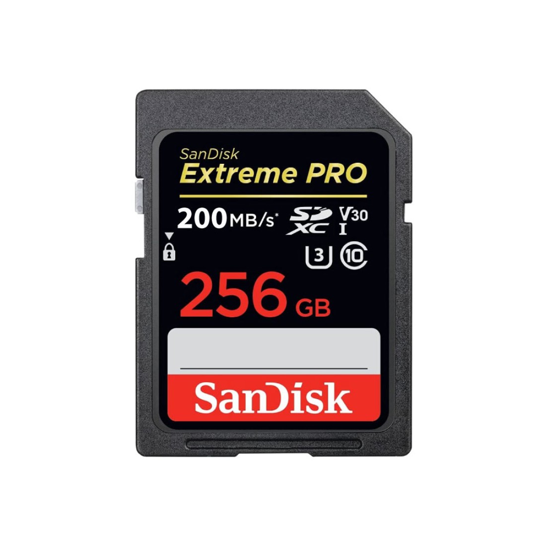 SanDisk 256GB Extreme PRO (200MB/s) UHS-I SDXC Memory Card - Image 2