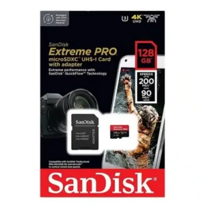SanDisk Extreme PRO microSDXC™ UHS-I CARD Up to 200MB/s – 128GB