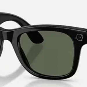 RAY-BAN Meta GEN 2 Wayfarer Smart Sunglasses Black/ Green Size M