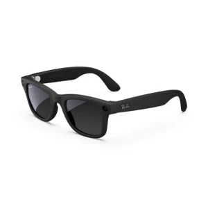 Ray-Ban (Gen 1), Wayfarer, Matte Black | Smart AI Glasses