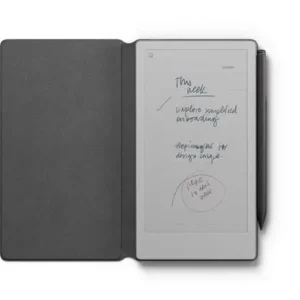 reMarkable Paper Pro Move with MarkerPlus + polymer weaver Folio Gray