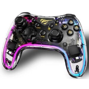 Havit G180BT Transparent RGB Bluetooth 5.0 Gaming Controller