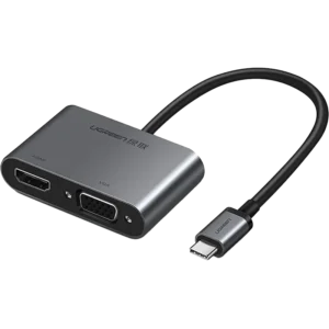 Ugreen CM162 4 -In -1 USB-C to HDMI + VGA +USB 3.0 Adapter with PD(100W)