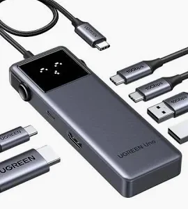 Ugreen CM888 7 In 1 Uno Docking Station USB-C To 1 USB-C 3.0/ 2 USB-A 3.0/ 1* USB-A 2.0