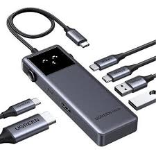 Ugreen CM888 6 In 1 Uno Docking Station USB-C To 2 USB 3.2 A/ 2 USB-C 3.2 Gen 2